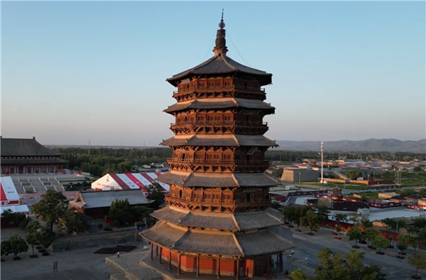 焦点登录：像积木一样的山西应县木塔：为什么可以屹立千年不倒